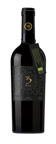 Extraordinary wines: 3Passo Negroamaro - Sangiovese Organic